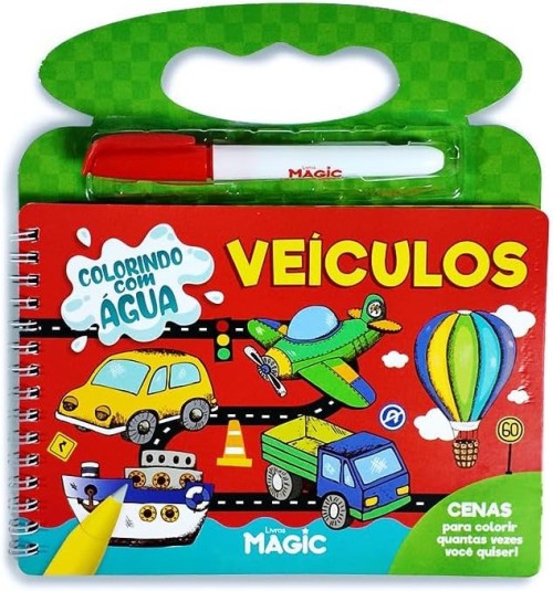MAGIC KIDS - COLORINDO COM AGUA - VEICULOS