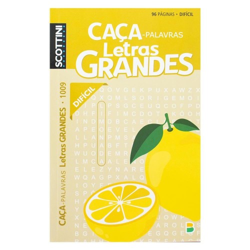 TL - SCOTTINI CACA-PALAVRAS LETRAS GRANDES (96P) N.1009