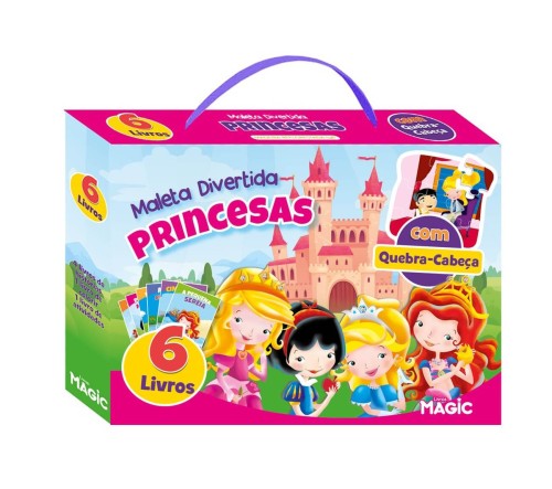 MAGIC KIDS - LIVRO MALETA DIVERTIDA - PRINCESAS