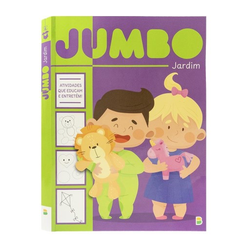 TL - JUMBO COLORIR & ATIVIDADES - JARDIM