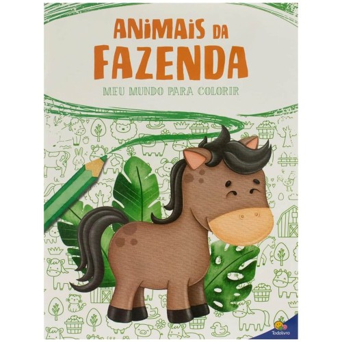 TL - MEU MUNDO PARA COLORIR - FAZENDA