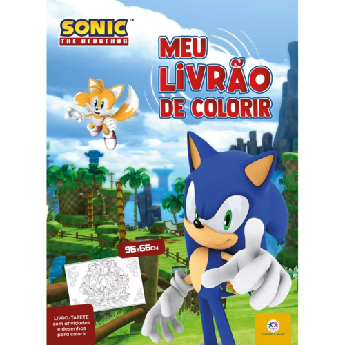 CIR - MEU LIVRAO DE COLORIR - SONIC