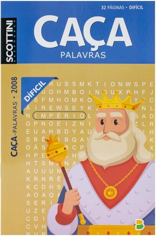 TL - SCOTTINI CACA-PALAVRAS (32P) N.2008 (DIFICIL)