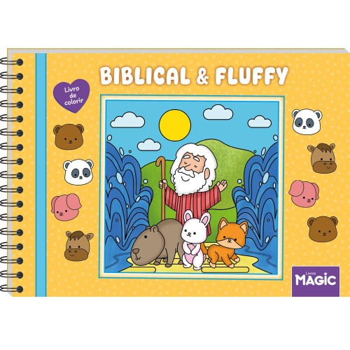 MAGIC KIDS - LIVRO DE COLORIR BOBBIE GOODS - BIBLICAL AND FLUFFY BEIGE