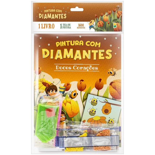 TL - PINTURA COM DIAMANTES - DOCES CORACOES