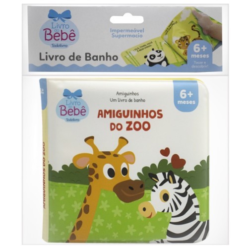 TL - AMIGUINHOS - LIVRO DE BANHO - ZOO