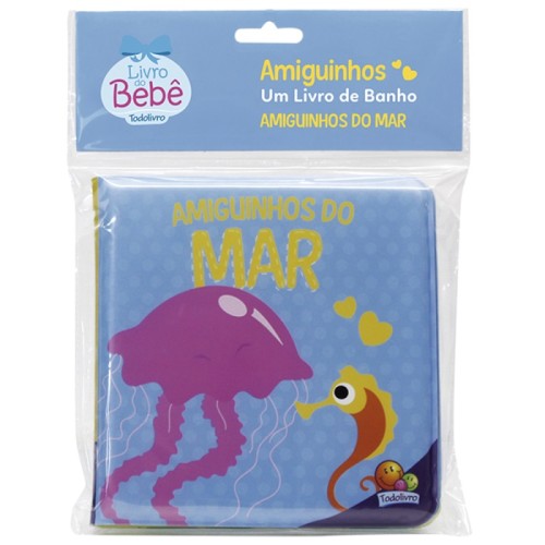 TL - AMIGUINHOS - LIVRO DE BANHO - MAR