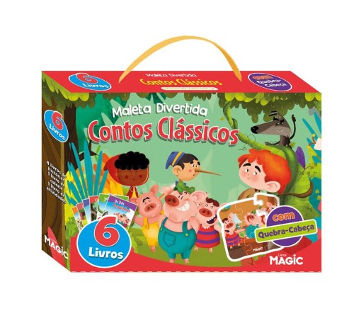 MAGIC KIDS - LIVRO MALETA DIVERTIDA - CONTOS CLASSICOS