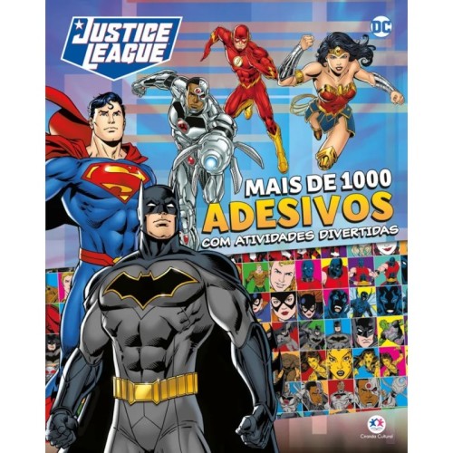 CIR - MAIS DE 1000 ADESIVOS - LIGA DA JUSTICA