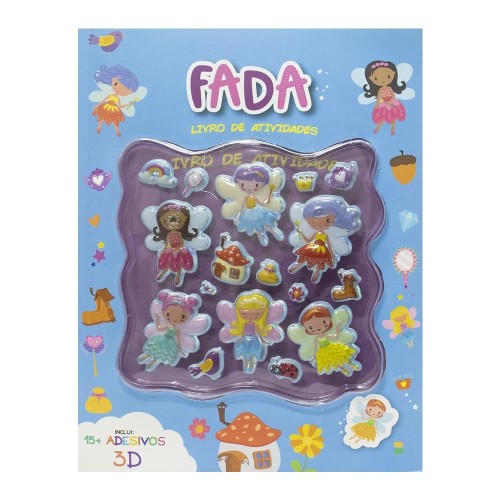 TL - ADESIVOS 3D - LIVROS DE ATIVIDADES: FADA