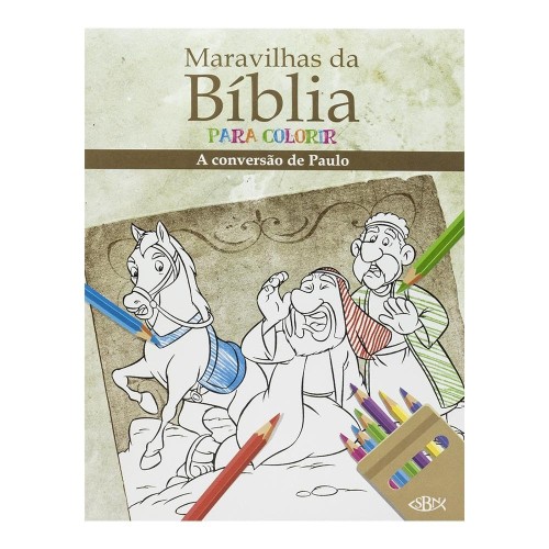 TL - MARAVILHAS DA BIBLIA PARA COLORIR - CONVERSA DE SAO PAULO
