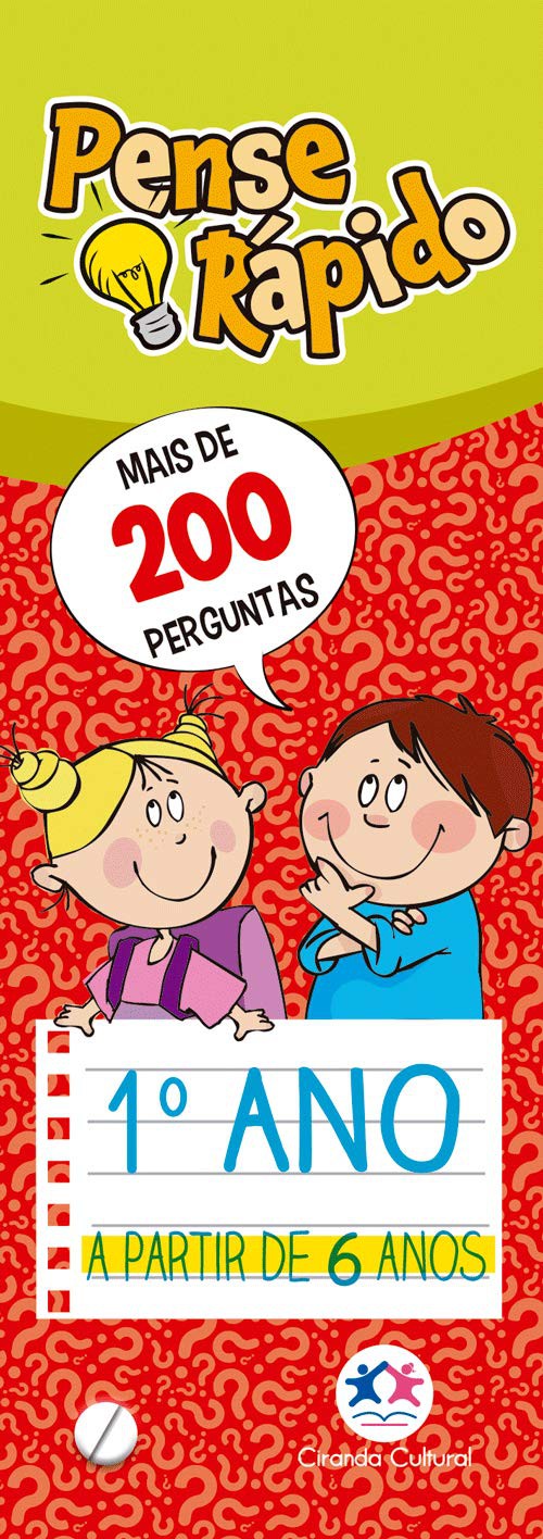 CIR - PENSE RAPIDO - 1º ANO