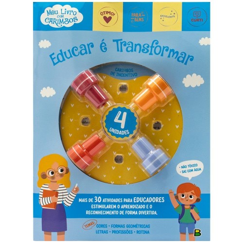 TL - MEU LIVRO COM CARIMBOS: EDUCAR E TRANSFORMAR