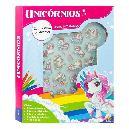 TL - LIVRO MANIA: UNICORNIOS