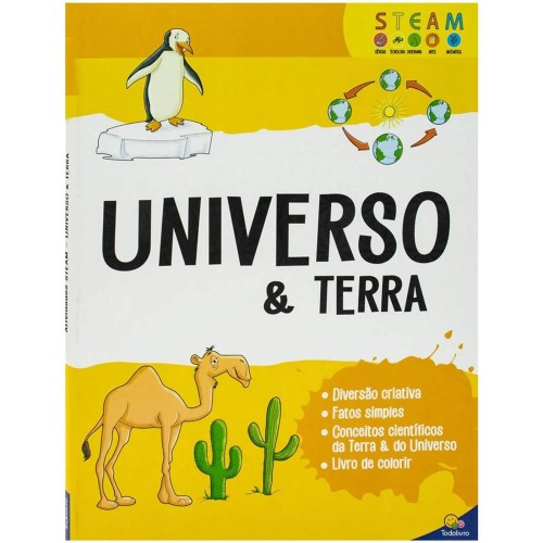 TL - LIVRO DE COLORIR INFANTIL - UNIVERSO E TERRA
