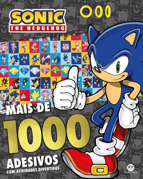CIR - MAIS DE 1000 ADESIVOS - SONIC