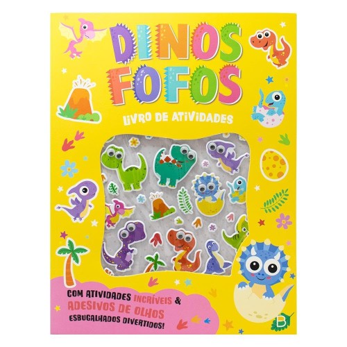 TL - OLHINHOS DOIDINHOS - ATIVIDADES & ADESIVOS: DINOS