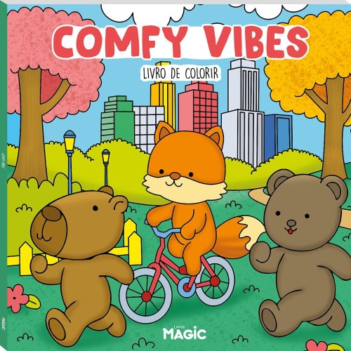 MAGIC KIDS - LIVRO DE COLORIR BOBBIE GOODS - COMFY VIBES