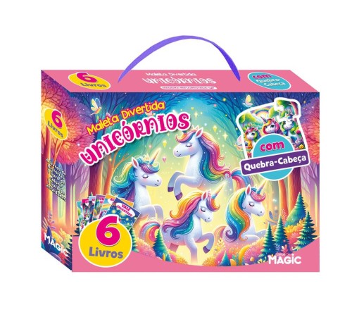 MAGIC KIDS - LIVRO MALETA DIVERTIDA - UNICORNIOS