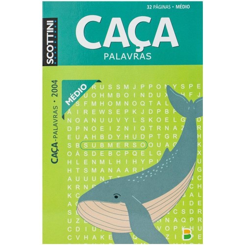 TL - SCOTTINI CACA-PALAVRAS (32P) N.2004 (MEDIO)