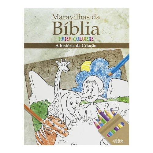 TL - MARAVILHAS DA BIBLIA PARA COLORIR - HISTORIA DA CRIACAO