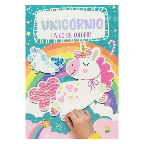 TL - MEU MINI-LIVRO BRILHANTE - UNICORNIO