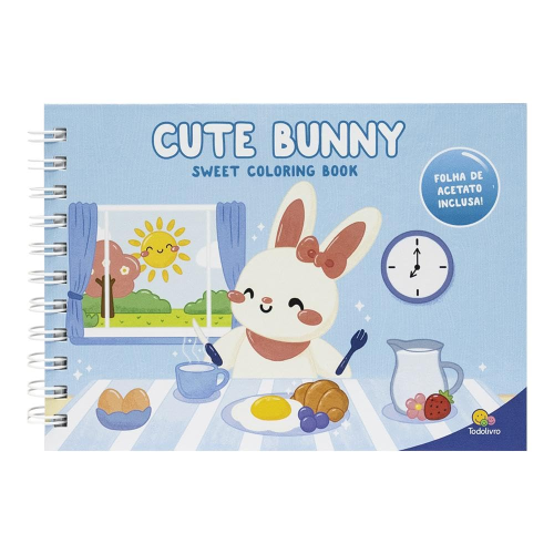TL - SWEET COLORING BOOK - CUTE BUNNY
