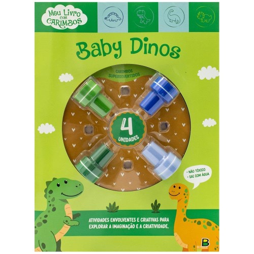 TL - MEU LIVRO COM CARIMBOS: BABY DINOS