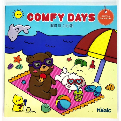 MAGIC KIDS - LIVRO DE COLORIR BOBBIE GOODS - COMFY DAYS
