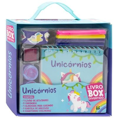 TL - LIVRO-BOX DIVERTIDO - UNICORNIOS
