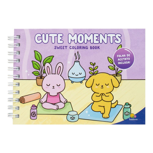 TL - SWEET COLORING BOOK - CUTE MOMENTS