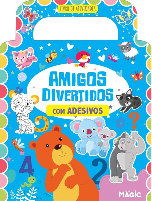 MAGIC KIDS - LIVRO DE ATIVIDADES (COM ADESIVOS) - AMIGOS DIVERTIDOS