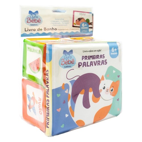 TL - LIVRO-CUBOS EM ACAO: PRIMEIRAS PALAVRAS