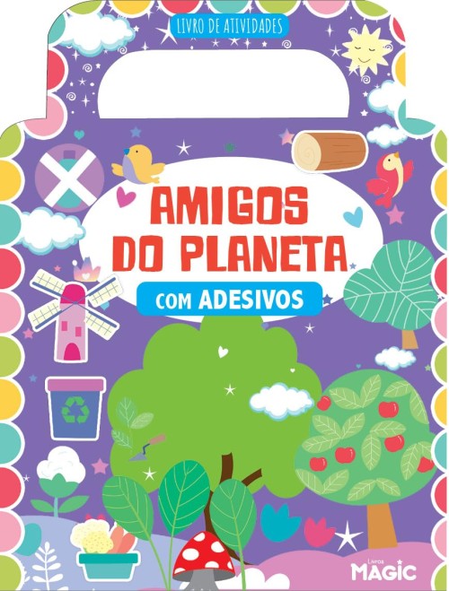 MAGIC KIDS - LIVRO DE ATIVIDADES (COM ADESIVOS) - AMIGOS DO PLANETA