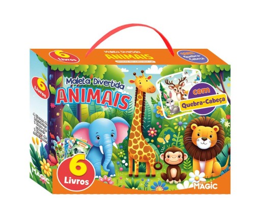 MAGIC KIDS - LIVRO MALETA DIVERTIDA - ANIMAIS