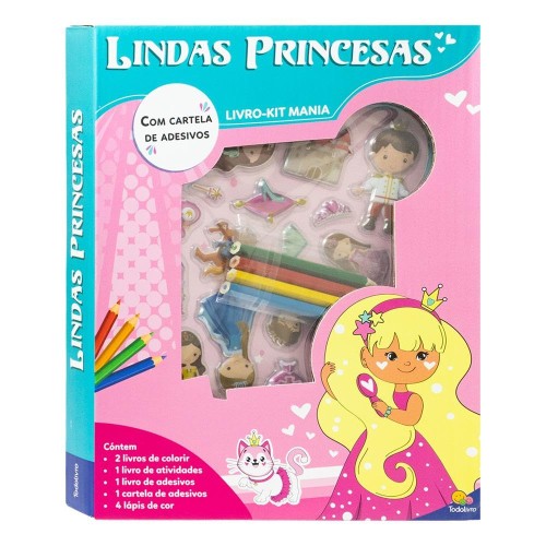 TL - LIVRO MANIA: LINDAS PRINCESAS