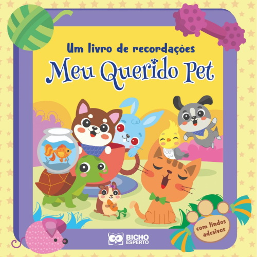 BICHO - MEU QUERIDO PET - LIVRO DE RECORDACOES