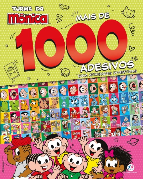 CIR - MAIS DE 1000 ADESIVOS - MONICA
