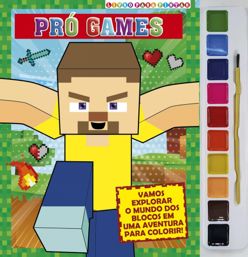 Pro Games - Livro Quebra-cabeça minecraft : On Line Editora