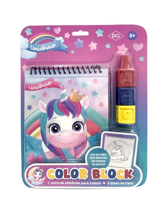 DCL - COLOR BLOCK - UNICORNIO