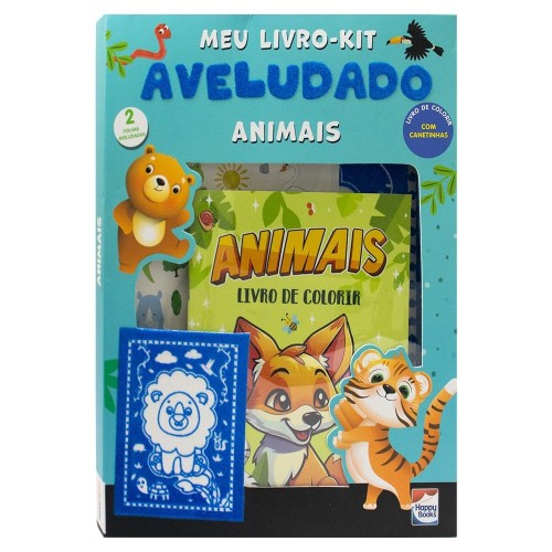 HAPPY - MEU LIVRO AVELUDADO - ANIMAIS