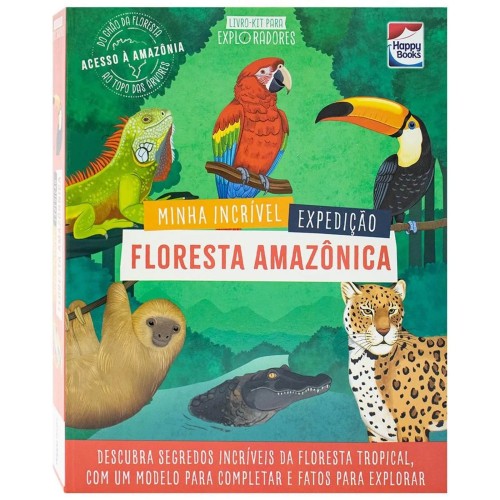 HAPPY - LIVRO PARA EXPLORADORES - FLORESTA AMAZONICA