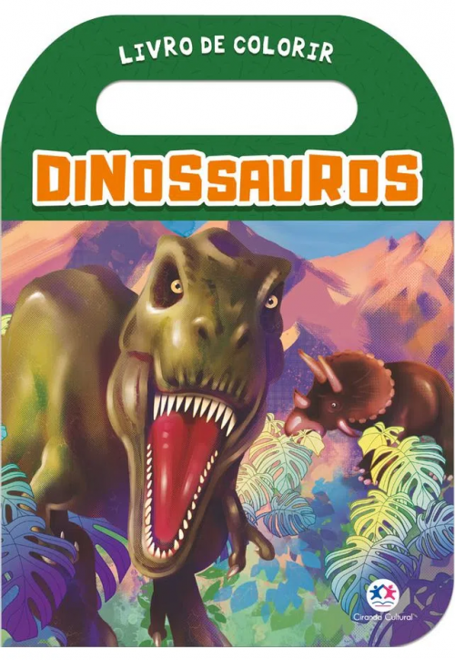 CIR - LIVRO DE COLORIR (MALETINHA) - DINO 