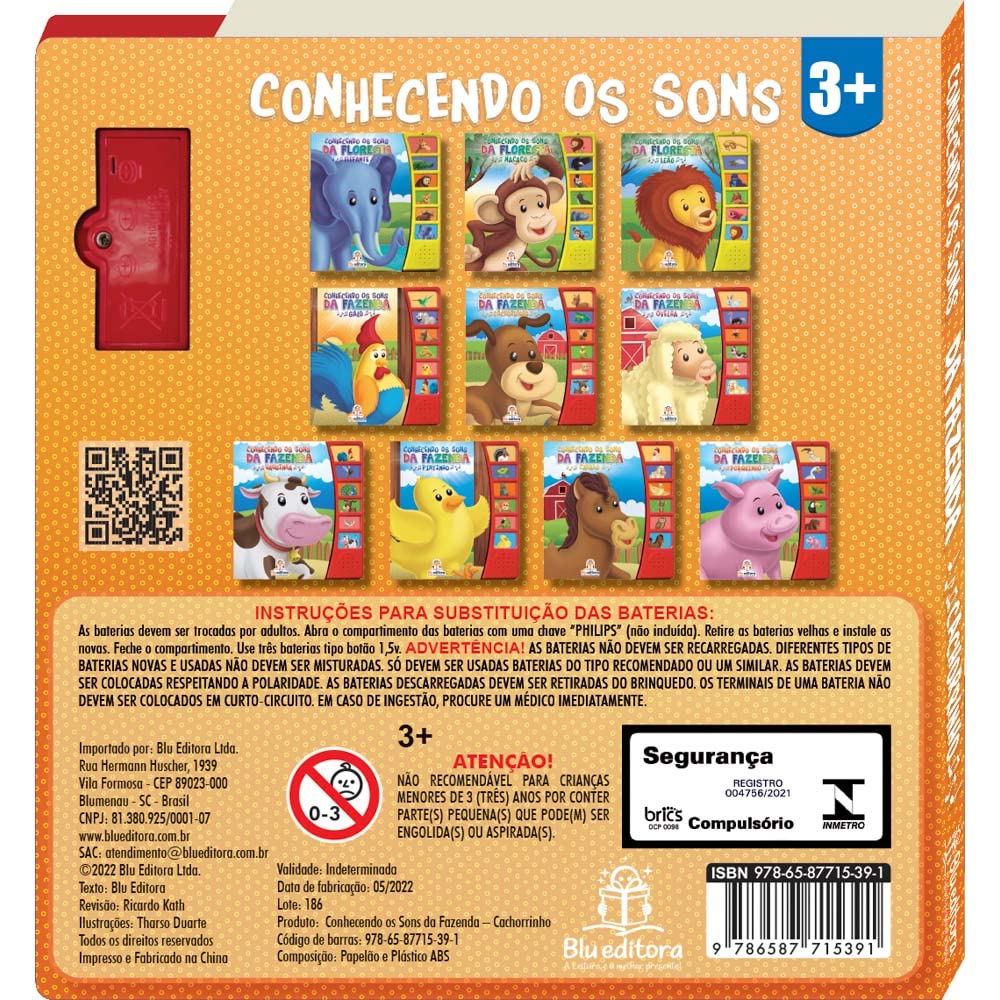 BLU EDITORA - CONHECENDO OS SONS - CACHORRINHO - Imagem 2