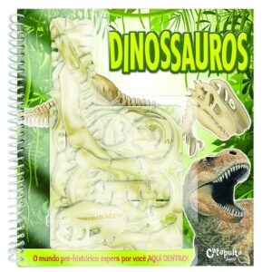 CATAPULTA - DINOSSAUROS (COM DINOSSAURO PARA MONTAR)