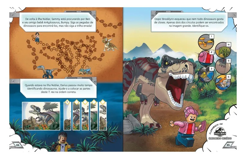 CATAPULTA - LEGO JURRASIC WORLD DIVIRTA-SE EM JURASSIC - Imagem 3