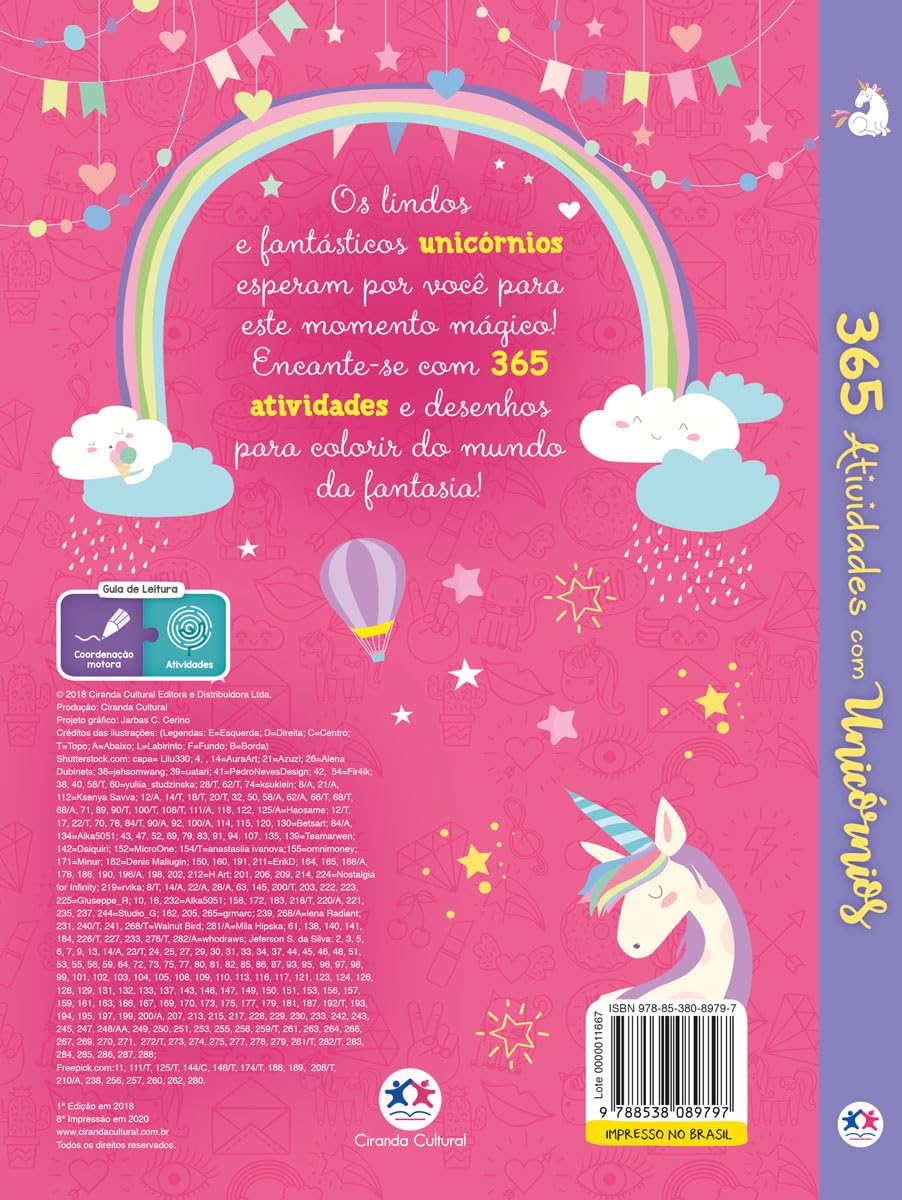 CIRANDA CULTURAL - 365 ATIVIDADES - UNICORNIOS - Imagem 2