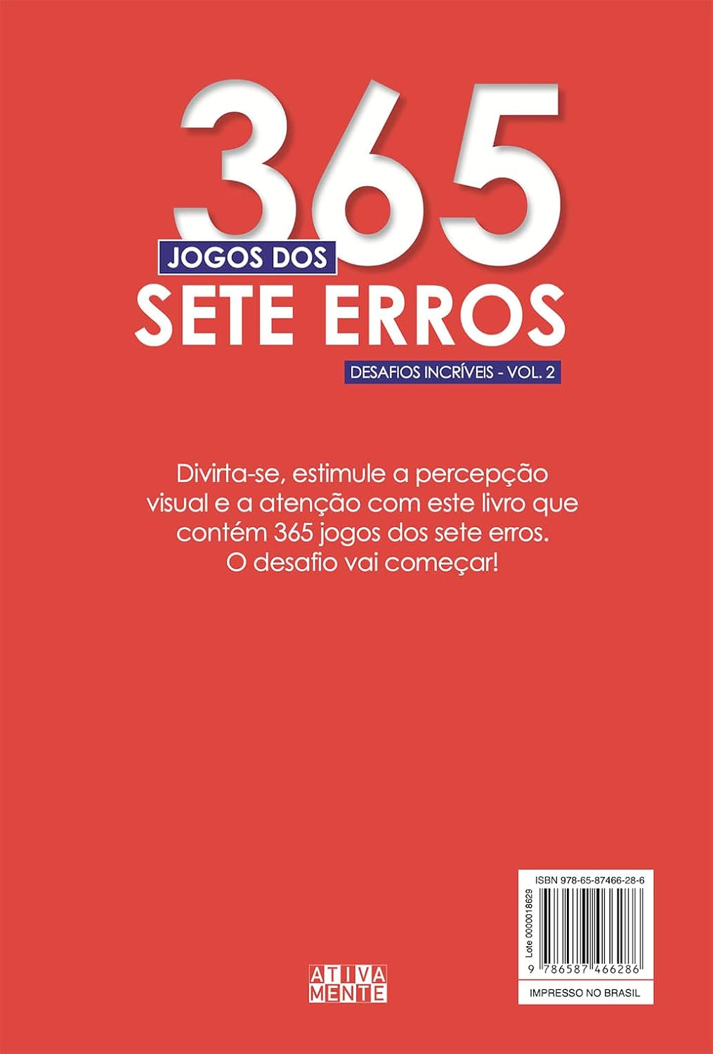 CIRANDA CULTURAL - 365 JOGO DOS SETE ERROS VOL 2 - Imagem 2