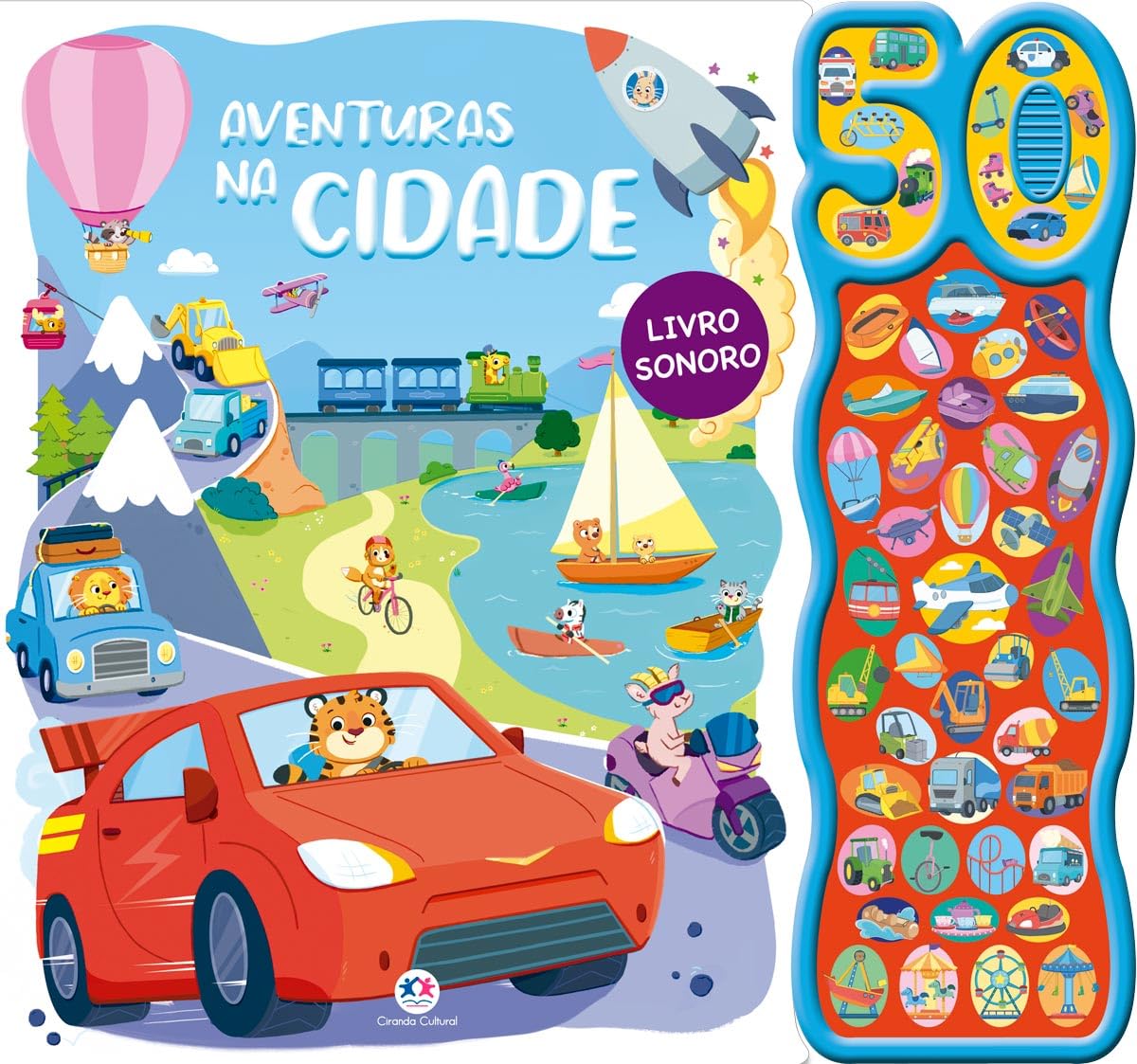 CIRANDA CULTURAL - 50 SONS PARA OUVIR E BRINCAR - CIDADE