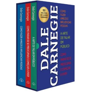 CIRANDA CULTURAL - BOX - DALE CARNEGIE (AZUL) (3 LIVROS)